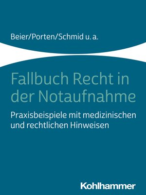 cover image of Fallbuch Recht in der Notaufnahme